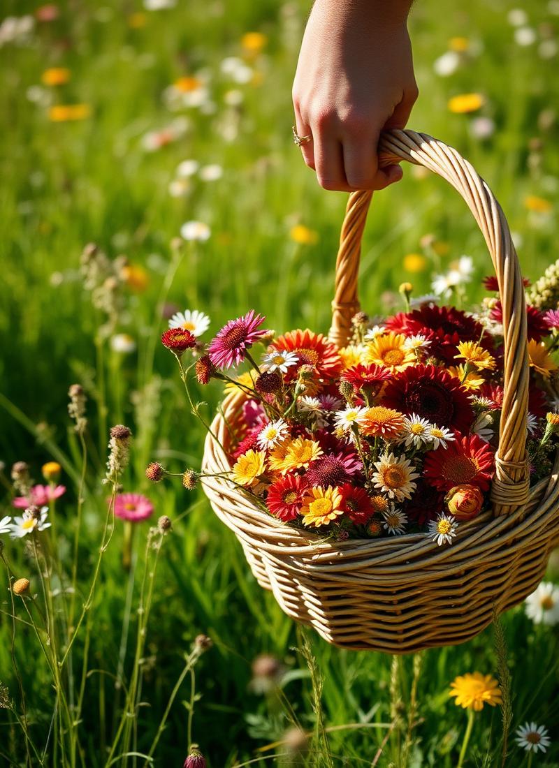 pick wildflowers